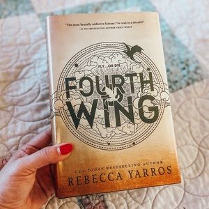 Fourth Wing 1st Edition by Rebecca Yarros Sprayed Edges. Brand New. Bestseller